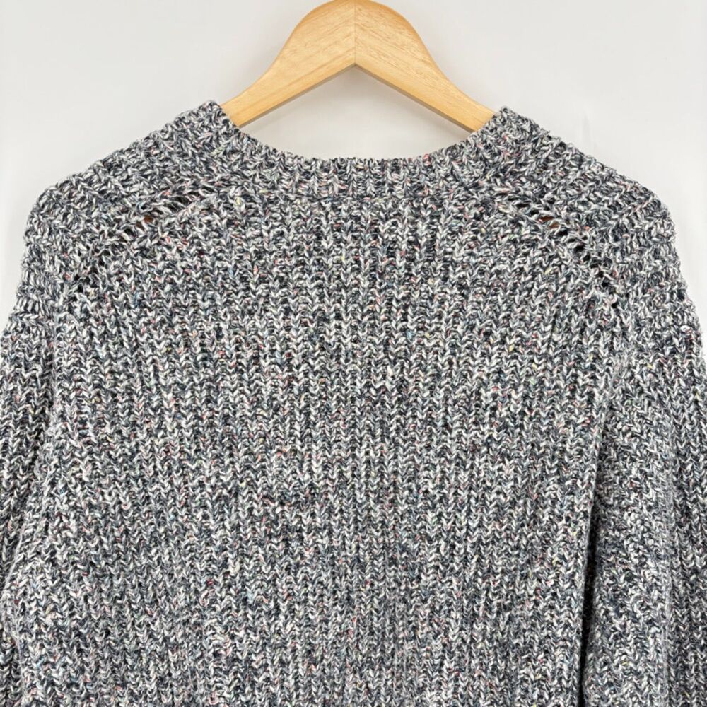 Marine Layer Quinn Oversized Sweater Blue Multi, Large - Picture 5 of 10